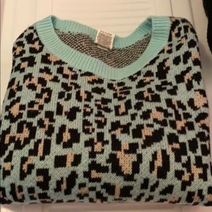 Cheetah sweater